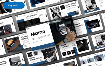 Maine - Modèle de présentation d&amp;#39;entreprise
