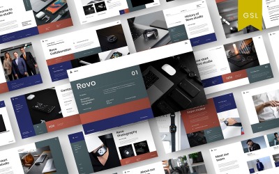 Revo - İş Google Slayt Şablonu