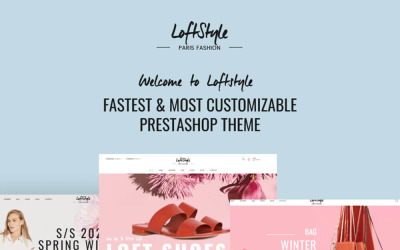 TM Loftstyle - Prestashop-Design für Kleidungsmode