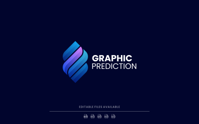 Abstract Graphic Gradient Logo