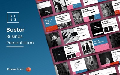 Boster – Modèle PowerPoint d&amp;#39;entreprise