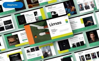 Limas – Modello di keynote aziendale