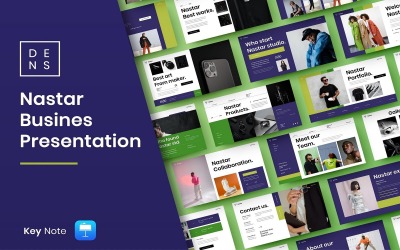 Nastar – Modello di keynote aziendale