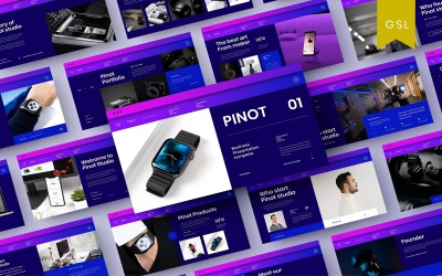 Pinot - Business-Google-Folienvorlage