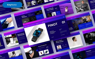 Pinot – Business Keynote Template