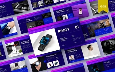 Pinot - Modèle de diapositives Google d&amp;#39;entreprise