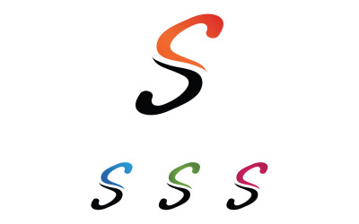 S-Buchstabe Initial Logo Vector Business Vector V22
