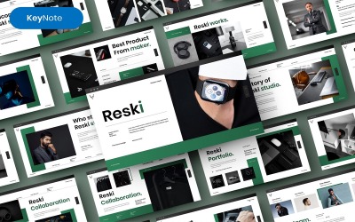 Reski — Шаблон бизнес-презентации