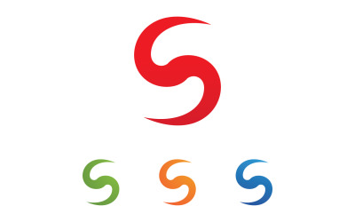 S lettre Initial Logo Vector Business Vector V42