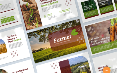 Farming and Agriculture - Presentation Google Slides Template