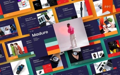 Madure – Шаблон бизнес-презентации PowerPoint