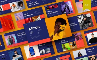 Miros - Business Google Slide Mall
