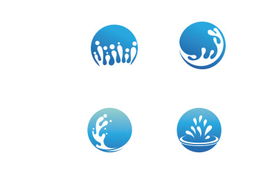Splash Water Fresh Logo And Symbol Vector V46