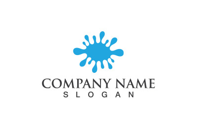 Splash Water Fresh Logo I Symbol Vector V13