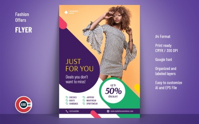 Fashion Deals &amp;amp; Sale Flyer Template