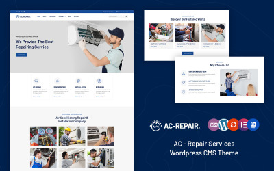 Klima Onarımı - Klima ve Isıtma WordPress Teması