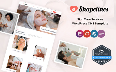 ShapeLines - 皮肤美容、化妆品和医疗 WordPress 主题