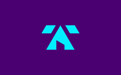 Concept de conception de logo TredBank minimal