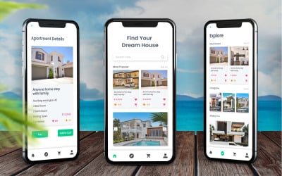 Home Management Mobile Apps UI-Design