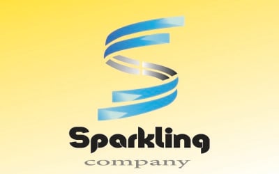 Sparkling Company Logo Template