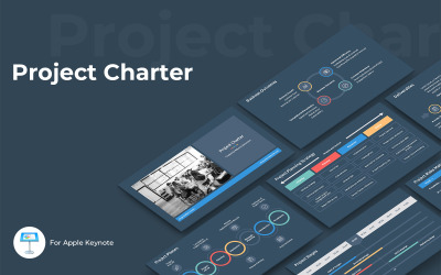 Šablona hlavní myšlenky charty projektu