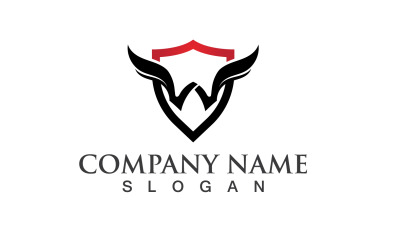 W Lettre initiale Logo Vector Design V31