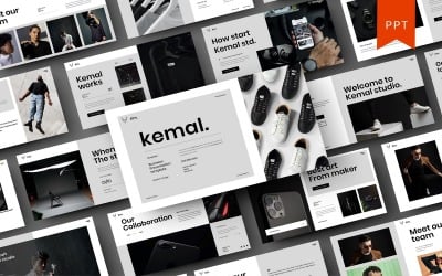 Kemal – Modèle PowerPoint d&amp;#39;entreprise