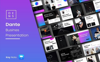 Dante – šablona Business Keynote