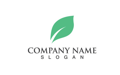 Ecology Green Leaf Nature Logo And Symbol V18