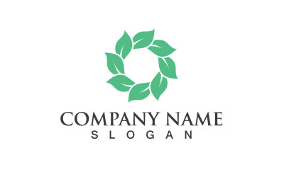 Ecology Green Leaf Nature Logo And Symbol V26