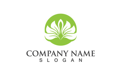 Ecology Green Leaf Nature Logo And Symbol V39