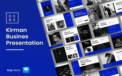 Kirman – Biznes Keynote Szablon