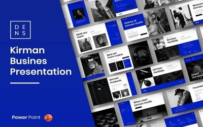 Кирман – Бизнес Шаблоны презентаций PowerPoint