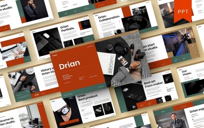 Drian - 商业的PowerPoint模板