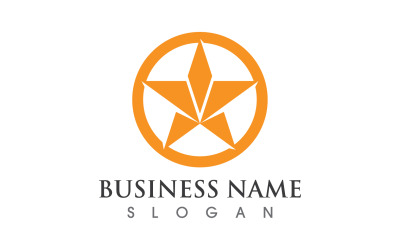 Hvězdný úspěch Vector Logo Design Vector V1