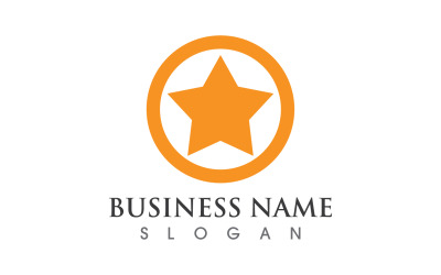 Hvězdný úspěch Vector Logo Design Vector V4