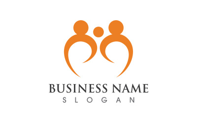 Społeczność Star Group People Logo Vector V3