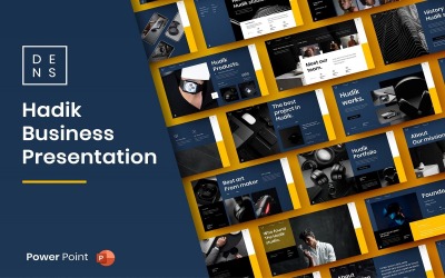 Hadik – Modèle PowerPoint d&amp;#39;entreprise