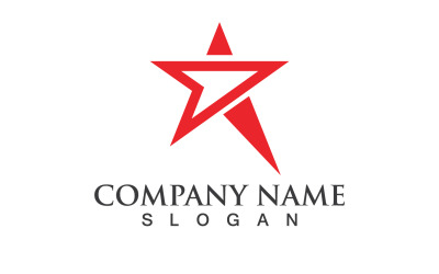 Yıldız Simgesi Logo Ve Sembol Vektör V1