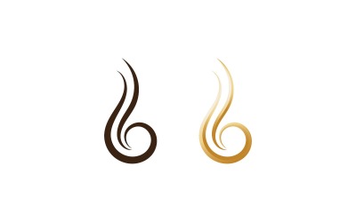 KapsalonLogo Sjabloon Vector Illustratie Ontwerp V7