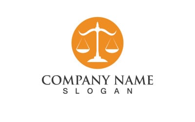 Law Justice Logo And Symbol Vector V10