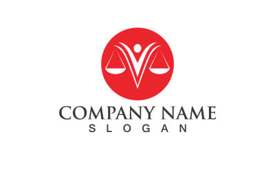 Law Justice Logo And Symbol Vector V12