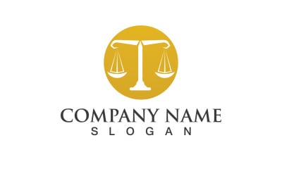 Law Justice Logo And Symbol Vector V8