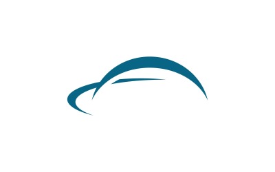 Modèle de conception de logo de construction de pont Icône vectorielle V7