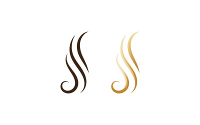 Peluquería Logo Plantilla Vector Ilustración Diseño V5