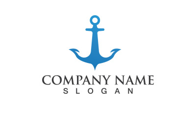 Anchor Logo Vector Symbol Design V9