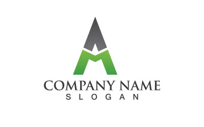 Letter A Business Logo And Symbol Vector V17