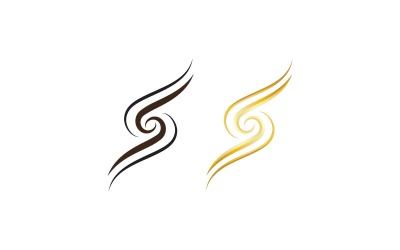 Peluquería Logo Plantilla Vector Ilustración Diseño V9
