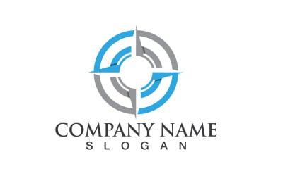 Compass Logo And Symbol Location Logo V12