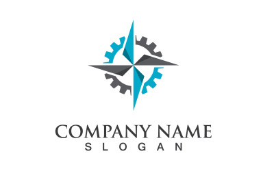Compass Logo And Symbol Location Logo V4